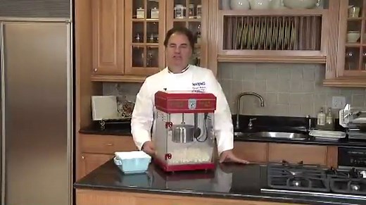 Waring Pro WPM25 Professional Popcorn Maker, Red