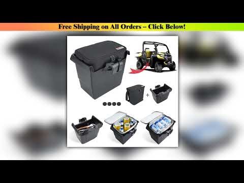 Center Underseat Storage Bin Cooler Box for Can Am Defender Max HD5 HD6 HD8 HD10 2016-2022