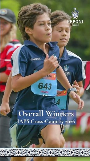 Peponi House Champions of the IAPS St. Andrew's Turi Cross Country 2026