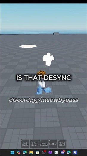 IS THAT DESYNC💀💀 #roblox