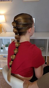 41K views · 491 reactions | Easy bubble braid hairstyle tutorial | Noemi Espinosa | Facebook