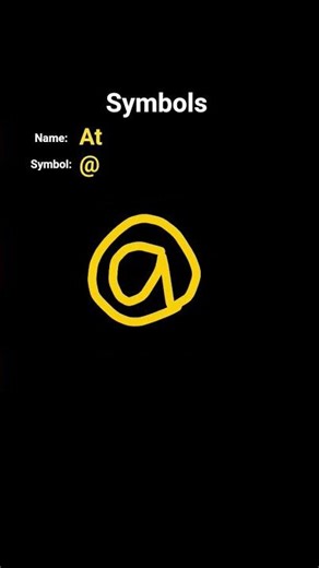 part 2 learning symbols with #amination