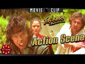 Kismat | Action Scene | Biraj Bhatta | Aryan Sigdel | Rekha Thapa | Nepali Movie Clip