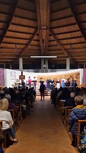 [En direct] 🎶 "Maitia nun zira", par le Chœur Bayonne Pays Basque... Le Chœur professionnel est en concert, ce soir, à l'église Sainte-Croix, dans le cadre de "Noël à Bayonne", après Haiz Egoa et Buhaminak la semaine passée. #BayonneMaVille | Ville de Bayonne