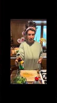 An easy and delicious way to use your broccoli rabe if it goes to seed!