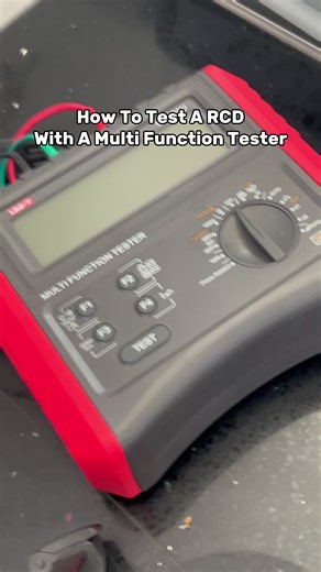 Basic RCD Testing Guide with Multi Function Tester