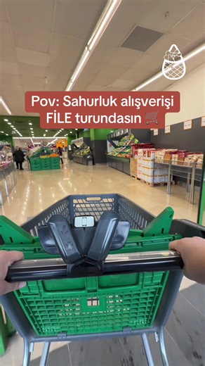 Sesi açın📣 Beraber sahurlukları seçmek için FİLE turuna çıkıyoruz🛒🌙 #filemarket #fyp #ramadan #sahur