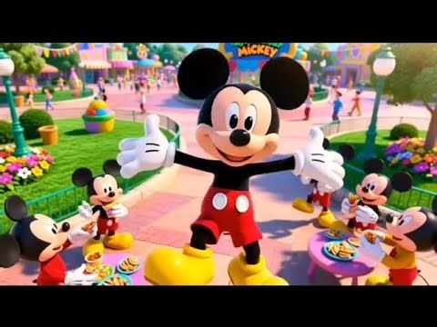 🎵 Mickey and Minnie’s Silly Day! | A Funny Disney Poem Adventure | Mickey mouse cartoon