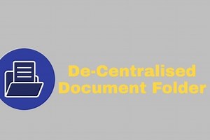 Decentralized Document Folder