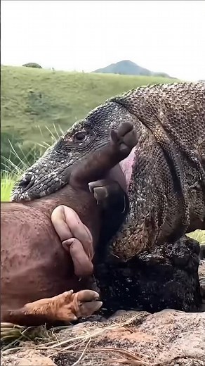 Komodo Dragon Bite 🥶🥵