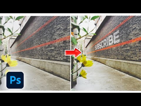 Turn Any Wall Into a Text Mockup in Photoshop – Easy & Realistic!