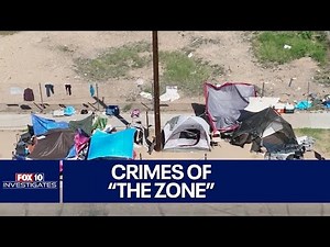 Crimes of 'the Zone': Theft, assaults and drugs lead reported crimes in downtown Phoenix tent city