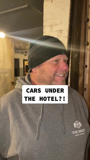 Found ‘em! #thebakerhotelandspa #historic #hotel #spa #parking #garage #cars #hotrod