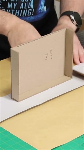 Covering a clamshell tray #crafting #boxmaking #bookbinding