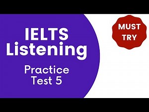 IELTS Listening Practice Test 5 | Full Test with Audio and Answers