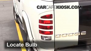 Brake Light Replacement: 2003 Dodge Ram 1500 5.7L V8 Standard Cab Pickup (2 Door)