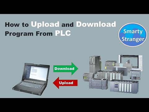 How to Upload and download Program in PLC