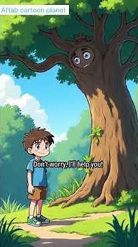 Timmy and the Talking Tree | Animated Story for Kids | Save the Forest 🌿 #KidsStory