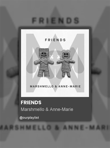 Friends — Marshmello & Anne-Marie | We're Just Friends (Lyrics Edit)