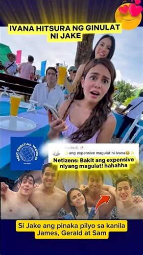 Ivana kiniliti ni Jake sa liki-liki ang cutie magulat