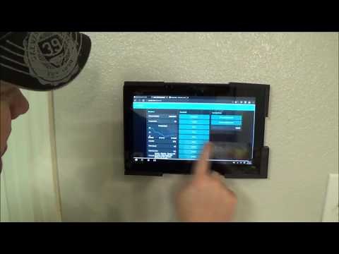 Home Automation User Interface with Windows, Asus, and Node-Red