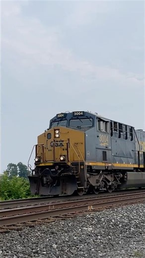CSX 3004 in North East PA