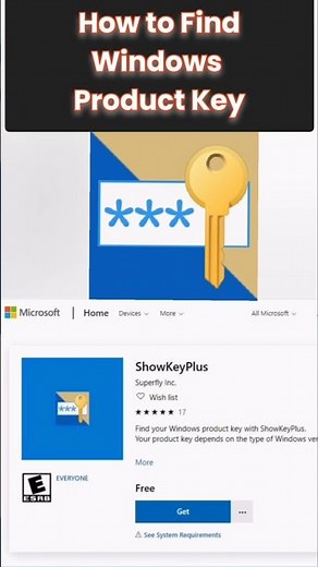 Find Windows Product Key Fast | Easy Method 2026 #shorts