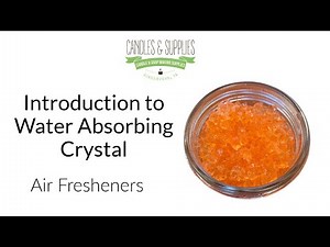 Water Absorbing Air Freshener Crystals