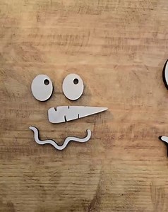 Wooden Snowman Face Cutouts – 2 Pack of DIY Christmas Craft Shapes in 2 Sizes | Unfinished Wood for Holiday Decor, Winter Crafts - Etsy