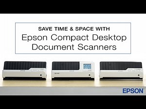 Epson Compact Desktop Document Scanners | Space-Saving Performance