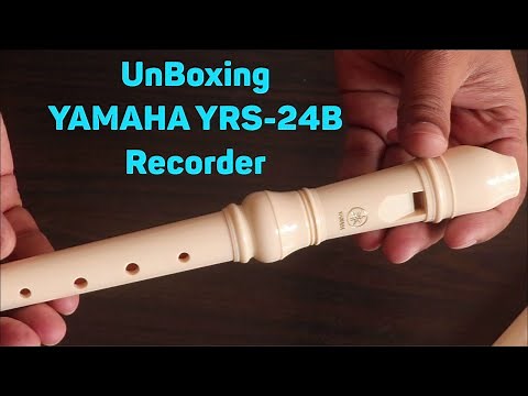 UnBoxing YAMAHA YRS-24B Recorder (Brand YAMAHA)