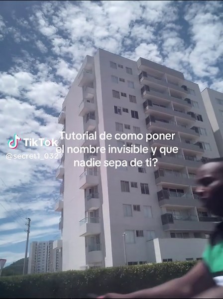 Tutorial para Nombre Invisible en TikTok
