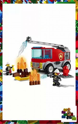 LEGO City - 60280 - Fire Ladder Truck - 2021 (Preview) #shorts