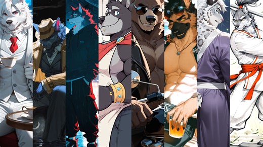 「AI Furry」动画丨剪辑丨竖屏丨试水