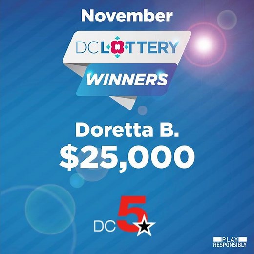 DC Lottery Winner Spotlight - November 2025