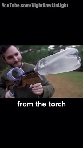 Propane Bottle Launcher