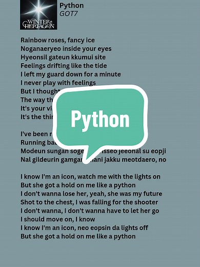 Explore Python: A Guide for GOT7 Fans