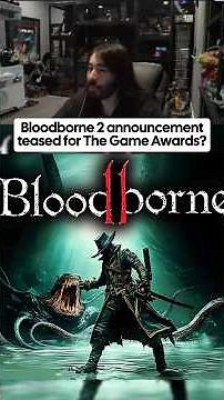 MoistCr1tikal reacts to Bloodborne 2 announcement teased for The Game Awards #penguinz0 #bloodborne