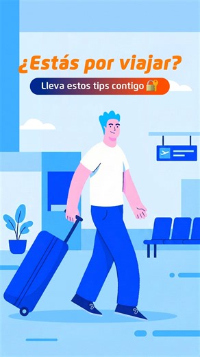 🧳✈️ Cuando viajas hay algo más que no debería quedarse en casa ¡tu seguridad! Por eso, este verano 🌞 disfruta de tus planes con más tranquilidad llevando contigo hábitos que te cuidan, incluso cuando estás lejos. 👆 #ConsejosDeSeguridad | Banco de Crédito BCP