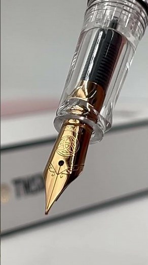 New TWSBI Eco Black Marble Demonstrator Fountain Pen