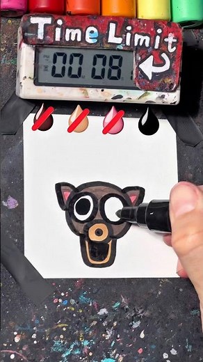 Drawing The Deer in 40Sec(99Nights in the Forest)