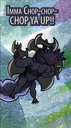 Disgruntled fan brings a monster Axolotl to life?!