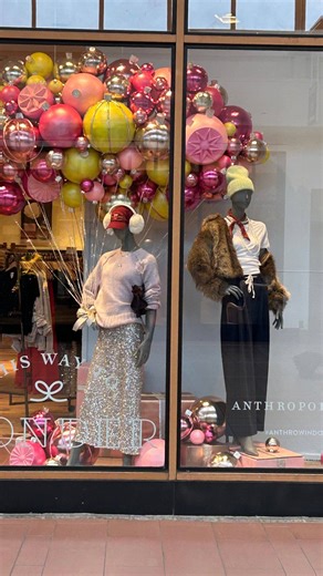 This way to wonder ➡️ and all things Anthropologie! ✨ Their newest window display is a total showstopper, perfect for getting into the holiday spirit (and maybe your shopping mood too 😉). | MarketFair