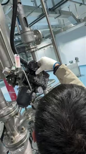 气动阀门调试 新的领域新的学习机会一次次调试测试只为了最终的交付#自动化 #自动化设备 #自动化生产线 #自控仪表 #自控阀门