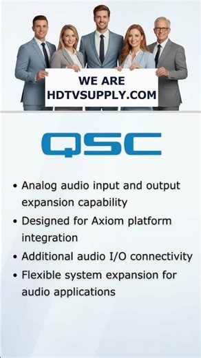 QSC AXPIO Axiom Expansion Module (Attero Tech)