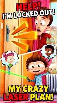 When your sister HOGS the bathroom for hours 😡🚿 #angelorules #cartoon