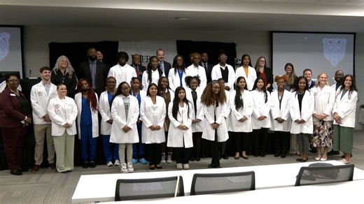 🥼🩺🏥 SCCPSS Medical Explorers White Coat Ceremony - 23 students don their white coats as a symbol of training in the medical profession. - These students meet once a month with Mercer medical students and Memorial Health staff to learn about the medical field and possibilities for career pathways. - This SCCPSS partnership is carried on through Scouting America. Mercer University #medicalstudent #whitecoat Memorial Health University Medical Center #CareerGrowth Scouting America | Savannah-Chat