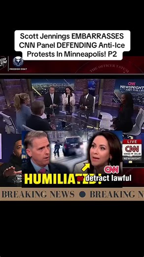 Scott Jennings EMBARRASSES CNN Panel DEFENDING Anti-Ice Protests In Minneapolis! P2#news #trumd #podcats #ice #cheat