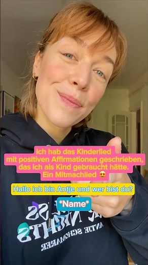 Affirmations Kinderlied 😍 ich bin wichtig! #kinderlied #affirmation