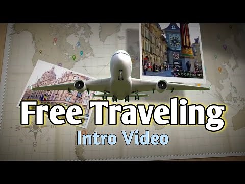 Travel Vlog Intro Video No Text Free Copyright | Opening Youtube Tour and Travel